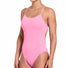 Nike  Womens Hydrastrong Solid Cut-Out One Piece Swimsuit - Pink Glow