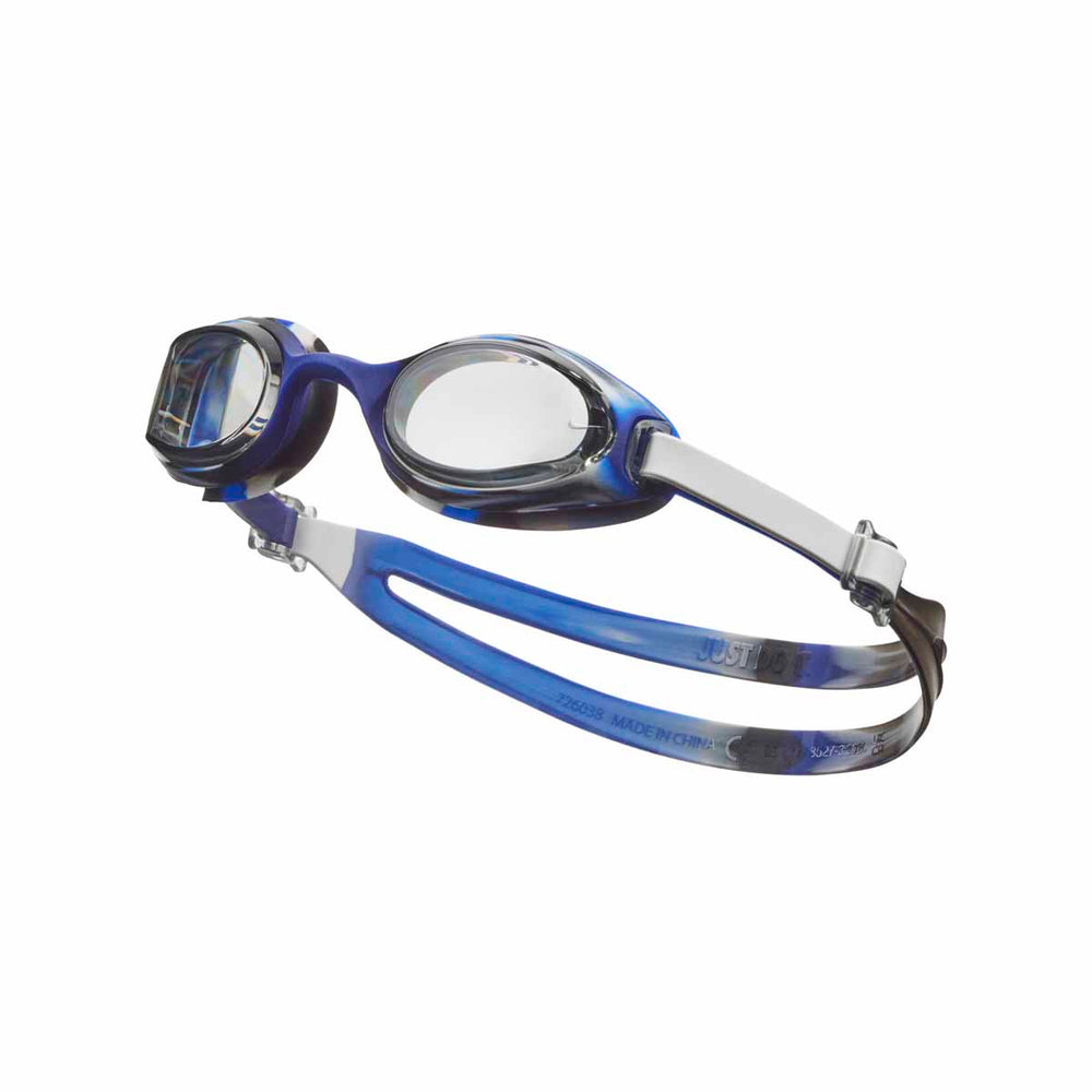Nike Hyper Flow Youth Goggles - Blue/White | Allens Of Kingsbury