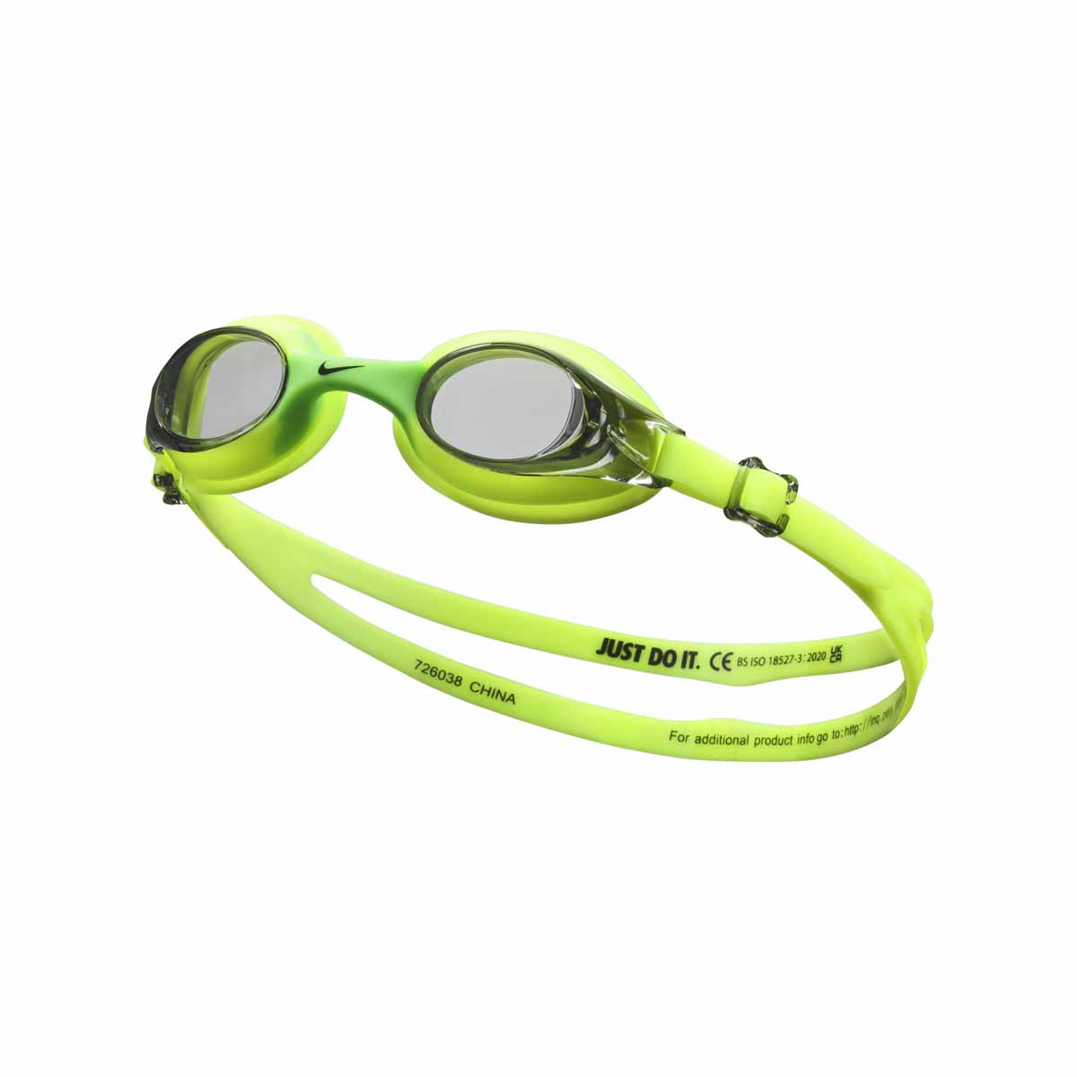 Nike Kids Lil Swoosh Goggles - Volt | Allens Of Kingsbury