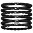 Nike Flex Hair Tie 6pk - Black/Black/White