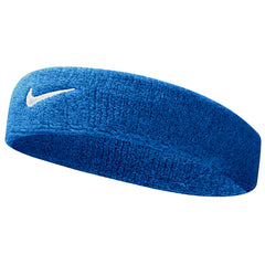Nike Swoosh Headband - Blue | Allens Of Kingsbury
