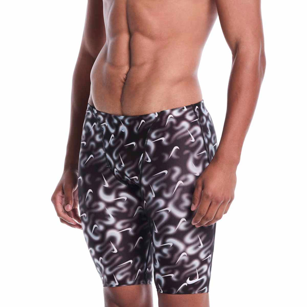 Nike Hydrastrong Sprayfetti Print Jammer - Black | Allens Of Kingsbury