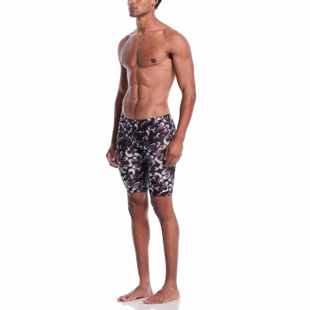 Nike Hydrastrong Sprayfetti Print Jammer - Black | Allens Of Kingsbury