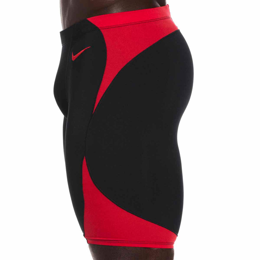 Nike Hydrastrong Team Colorblock Jammer - Black/University Red | Allens Of Kingsbury