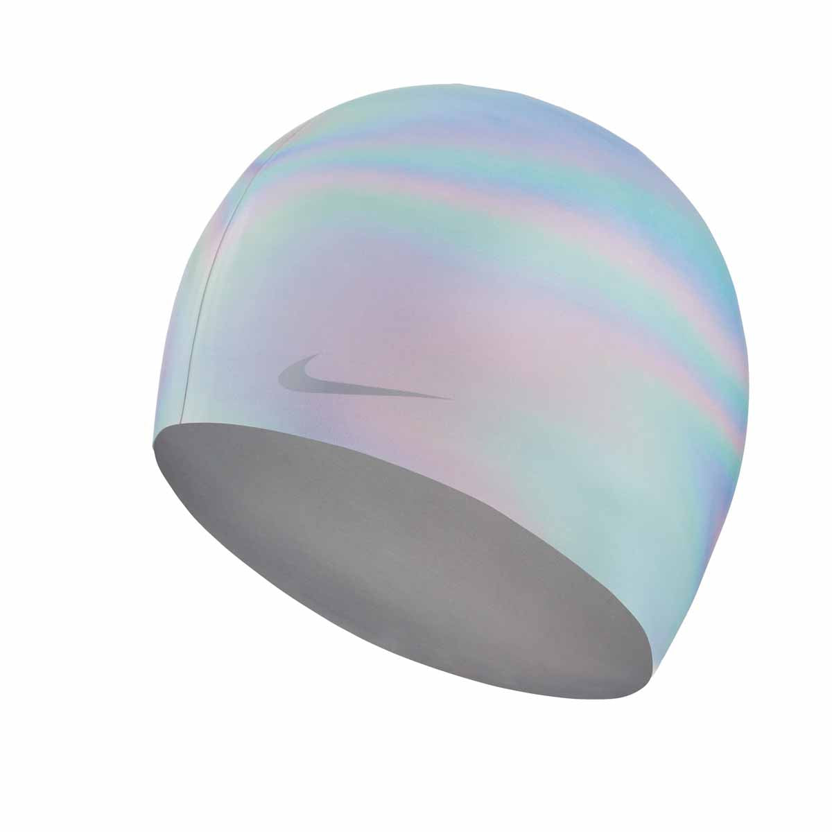 Nike Flash Silicone Swimming Cap - Silver | Allens Of Kingsbury