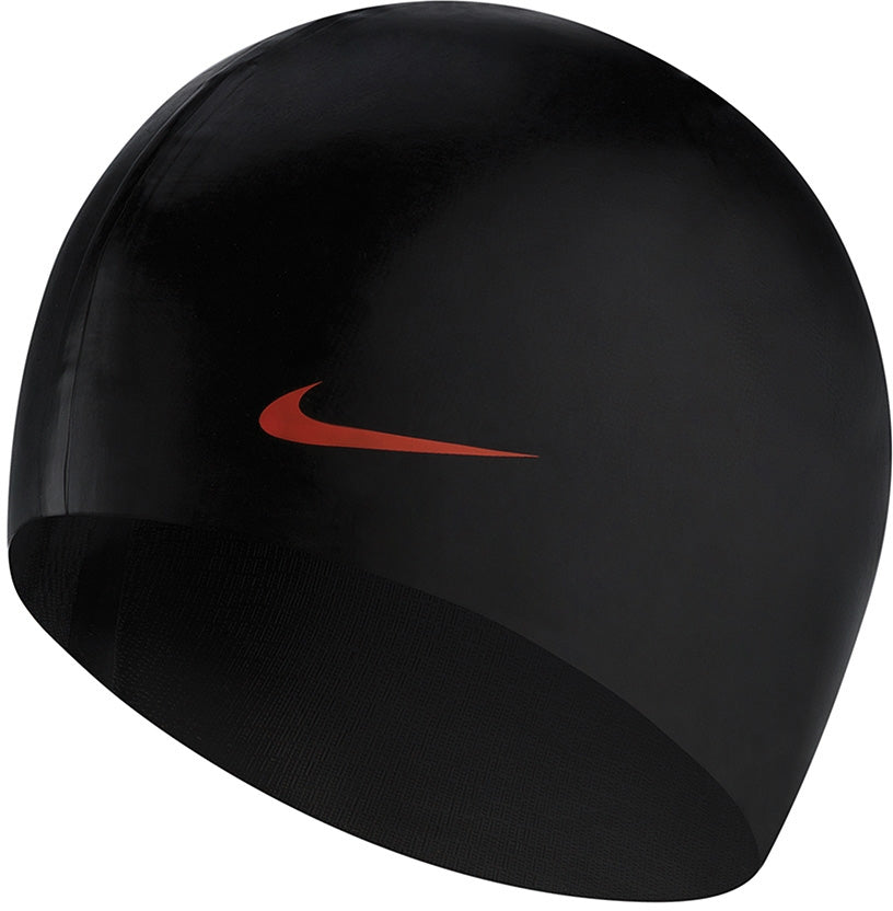 Nike Swim Performance Nike Solid Silicone Swimming Cap - Black | Allens Of Kingsbury