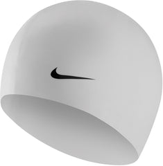 Nike Swim Performance Nike Solid Silicone Swimming Cap - White | Allens Of Kingsbury