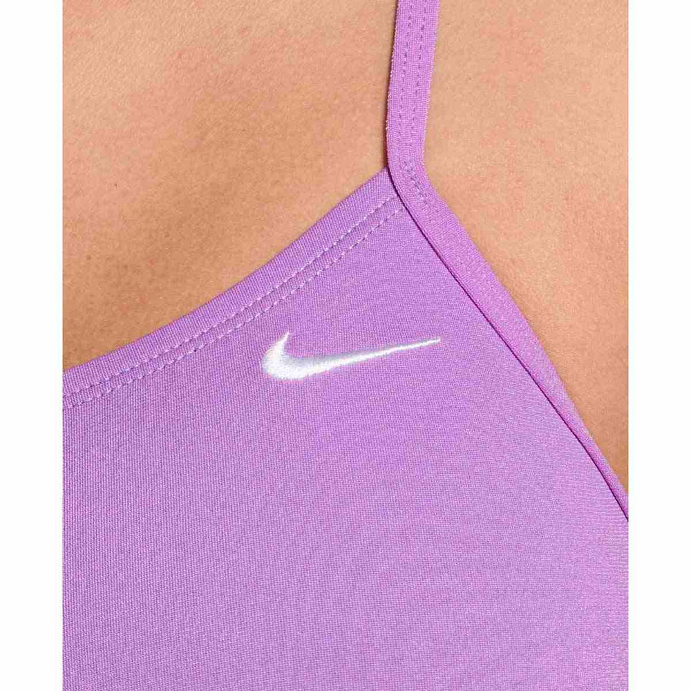 Nike Hydrastrong Solid Cutout One Piece - Bright Violet | Allens Of Kingsbury