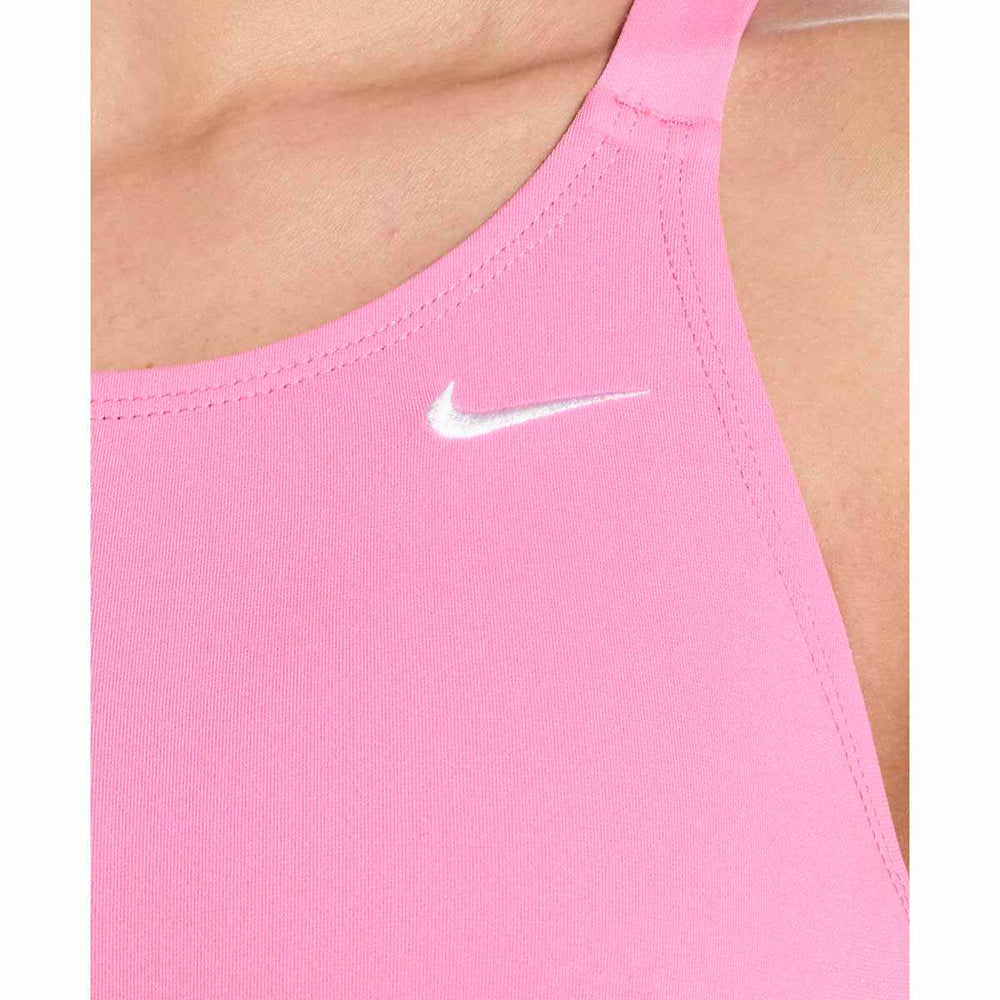Nike Hydrastrong Solid Fastback One Piece - Pink Glow | Allens Of Kingsbury