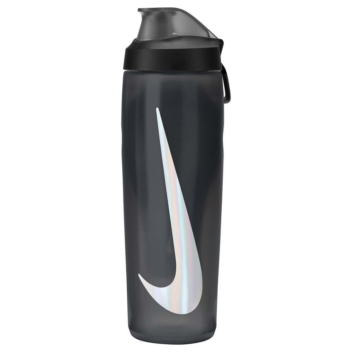 Nike Refuel Bottle Locking Lid 24oz - Anthracite/Black/Silver Iridescent | Allens Of Kingsbury
