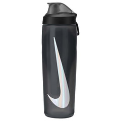 Nike Refuel Bottle Locking Lid 24oz - Anthracite/Black/Silver Iridescent | Allens Of Kingsbury