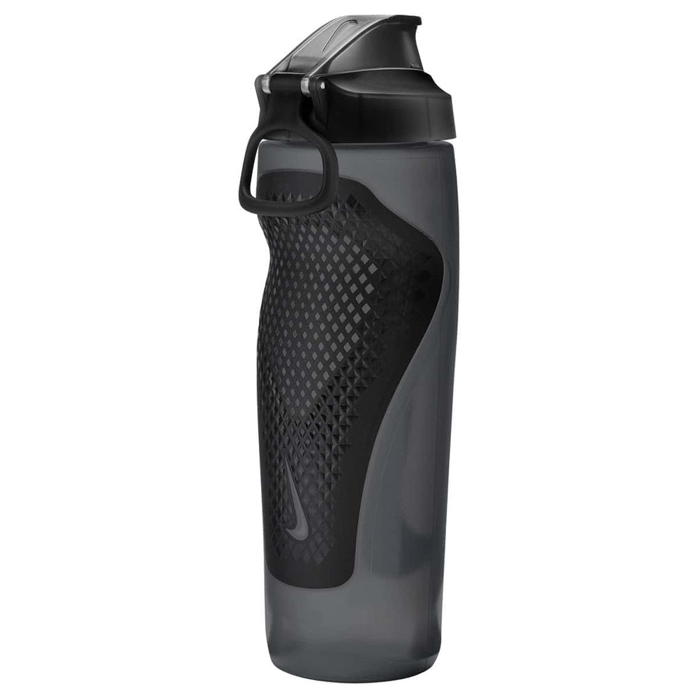 Nike Refuel Bottle Locking Lid 24oz - Anthracite/Black/Silver Iridescent | Allens Of Kingsbury