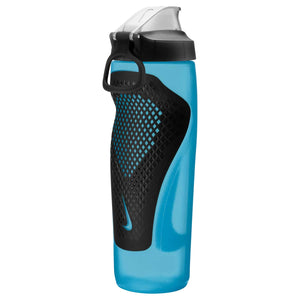 Nike Refuel Bottle Locking Lid 24oz - Baltic Blue/Black/Black Iridescent | Allens Of Kingsbury