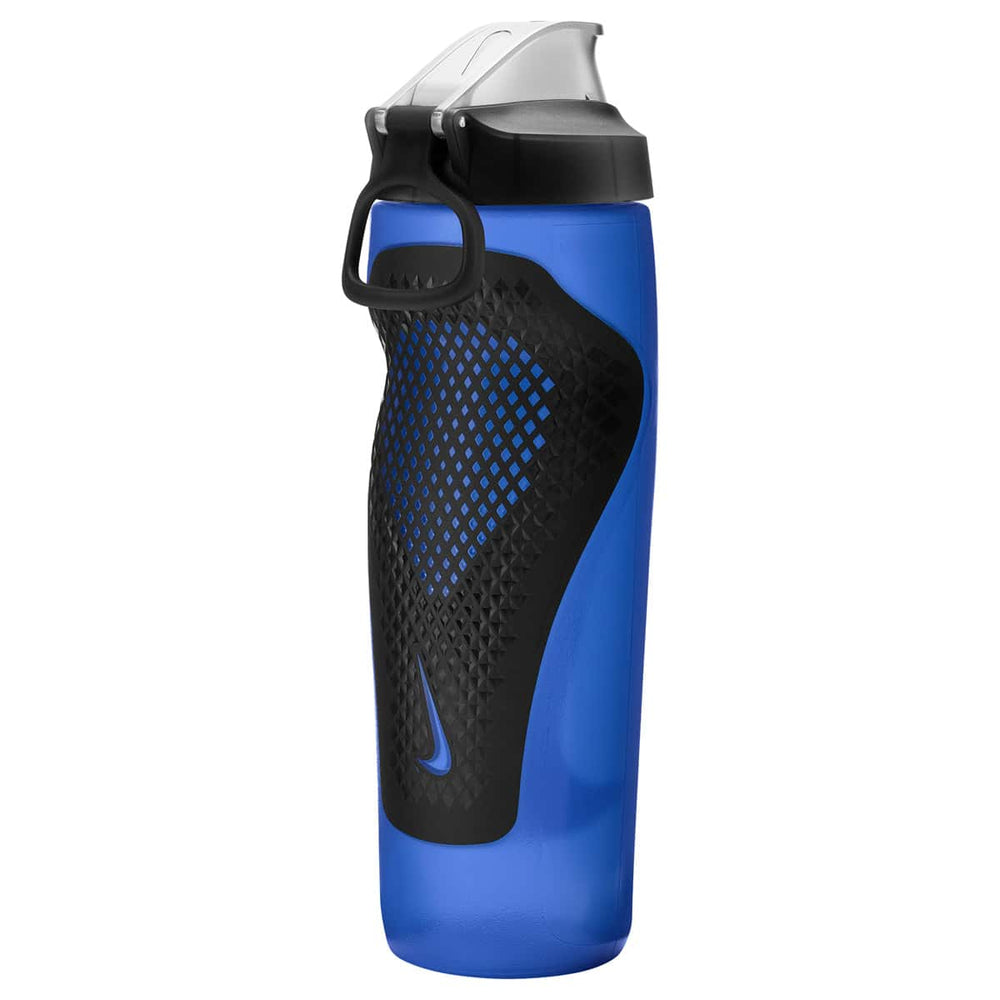 Nike Refuel Bottle Locking Lid 24oz - Game Royal/Black/Silver Iridescent | Allens Of Kingsbury