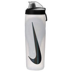 Nike Refuel Bottle Locking Lid 24oz - Natural/Black/Black Iridescent | Allens Of Kingsbury