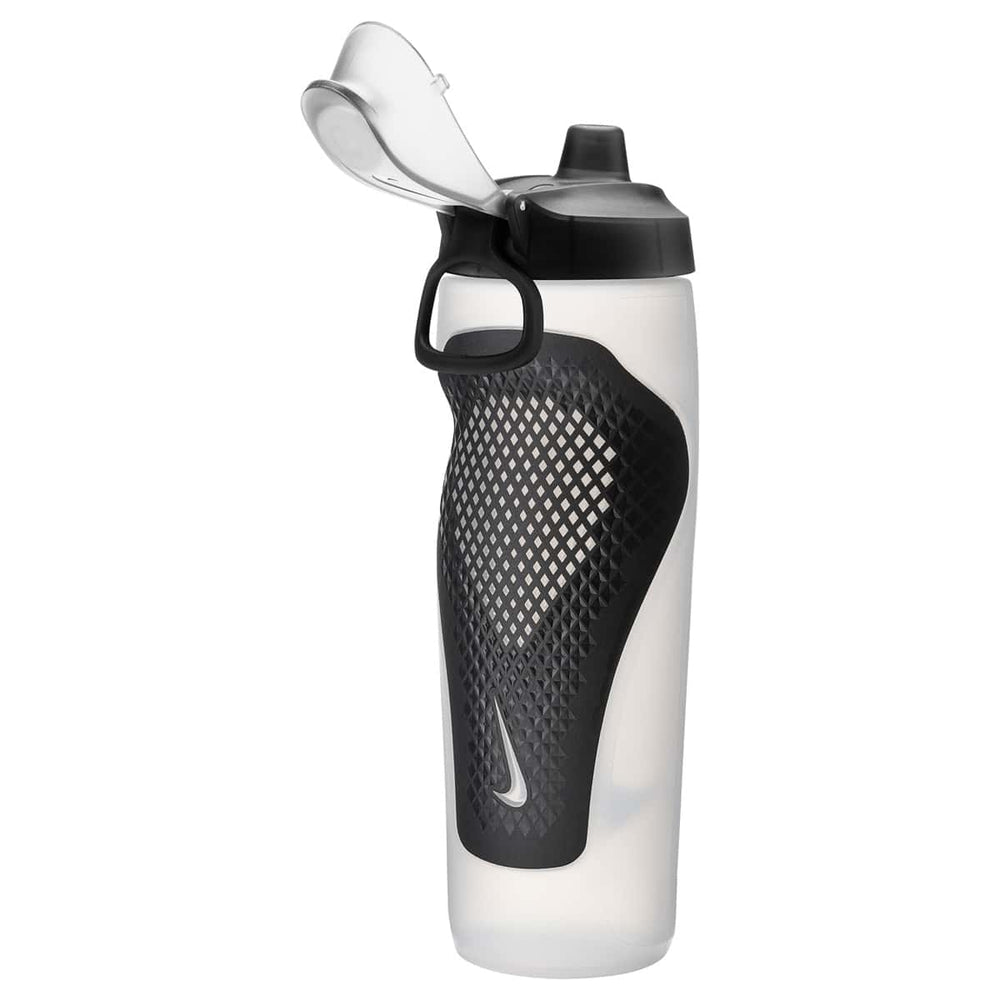 Nike Refuel Bottle Locking Lid 24oz - Natural/Black/Black Iridescent | Allens Of Kingsbury