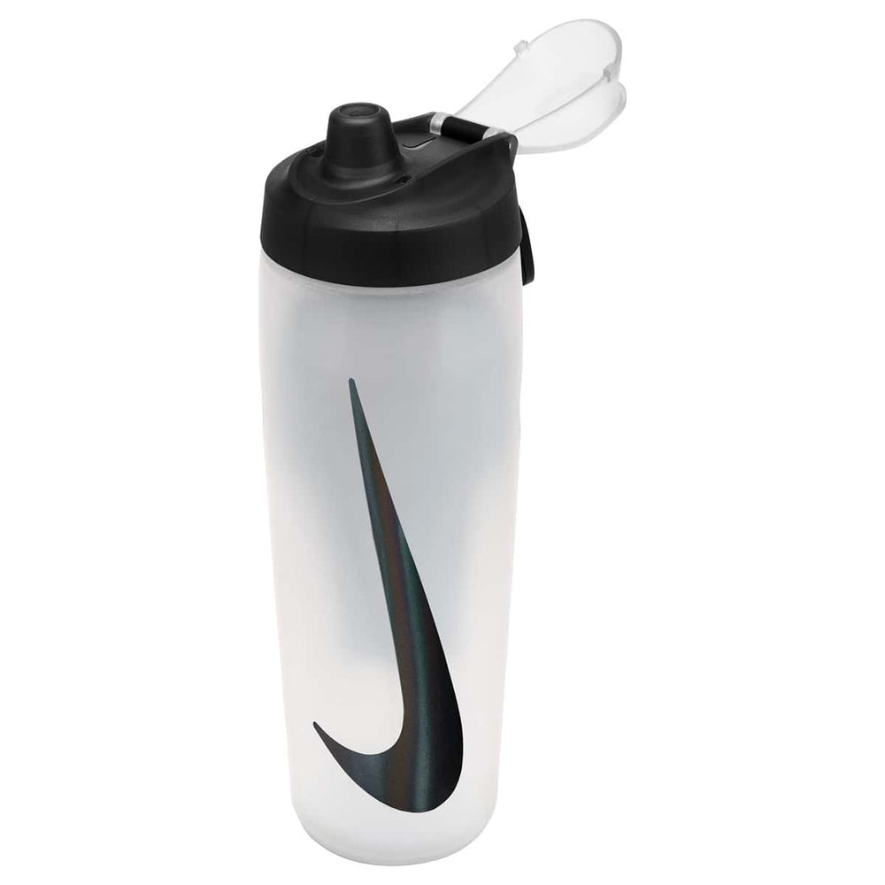 Nike Refuel Bottle Locking Lid 24oz - Natural/Black/Black Iridescent | Allens Of Kingsbury