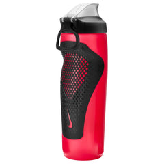 Nike Refuel Bottle Locking Lid 24oz - University Red/Black/Silver Iridescent | Allens Of Kingsbury
