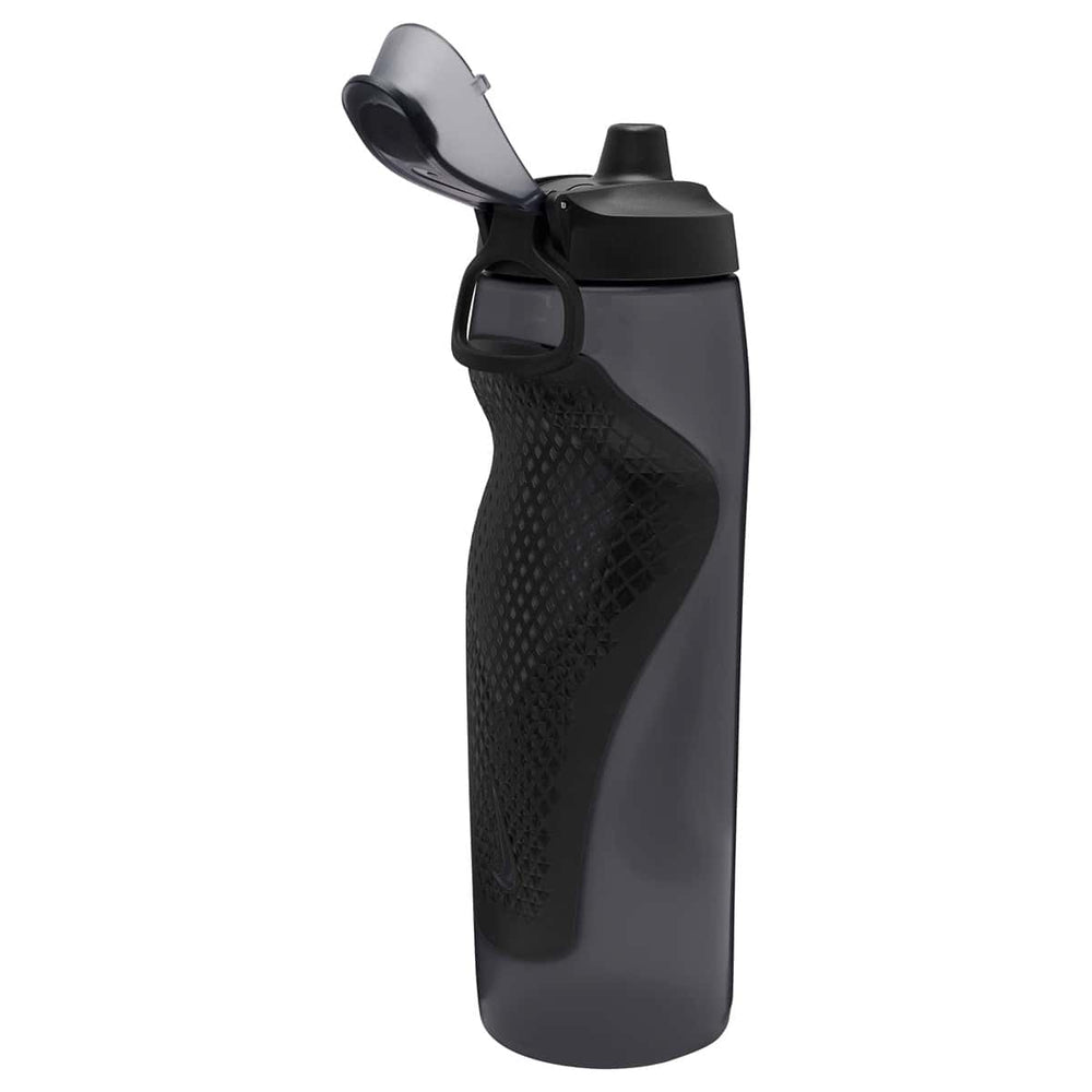 Nike Refuel Bottle Locking Lid 32oz - Anthracite/Black/Silver Iridescent | Allens Of Kingsbury