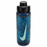 Nike TR Renew Recharge Chug Bottle 24oz Graphic - Blue Void/Black/Green Abyss/Mint Foam