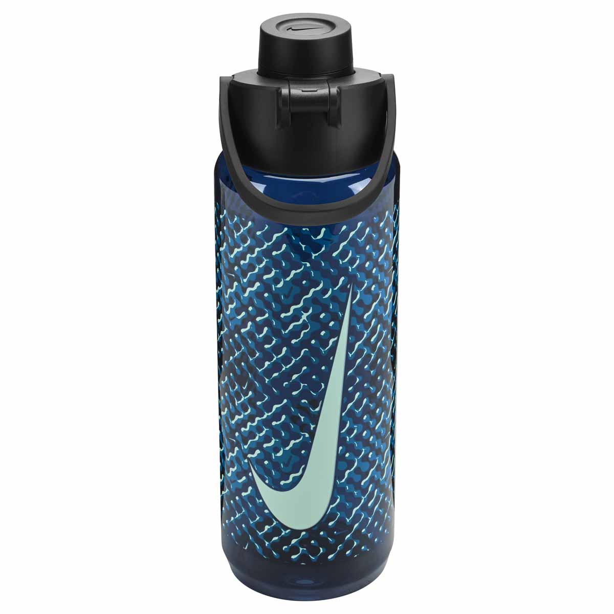 Nike TR Renew Recharge Chug Bottle 24oz Graphic - Blue Void/Black/Green Abyss/Mint Foam | Allens Of Kingsbury
