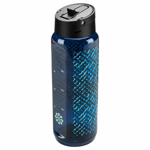 Nike TR Renew Recharge Straw Bottle 24oz Graphic - Blue Void/Black/Green Abyss/Mint Foam | Allens Of Kingsbury
