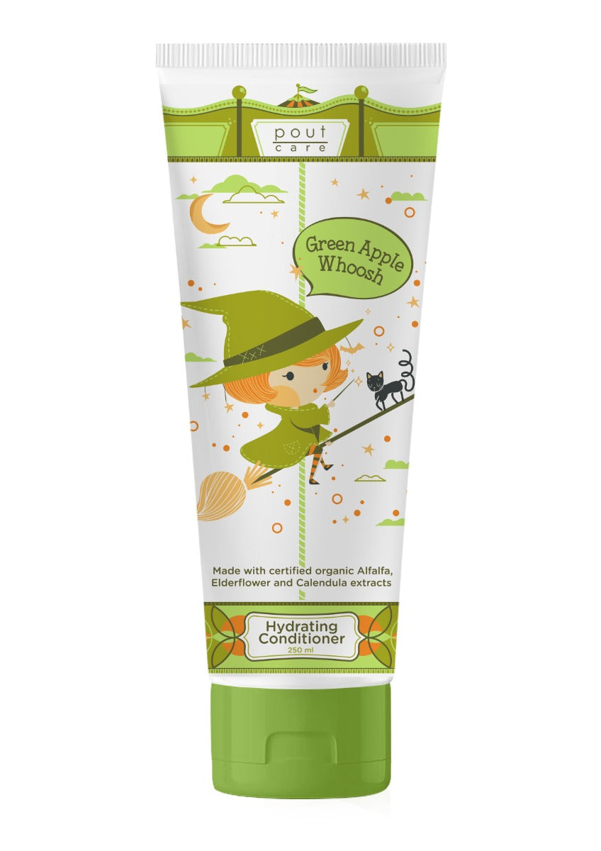 Pout Care Green Apple Whoosh Hydrating Conditioner 250ml | Allens Of Kingsbury