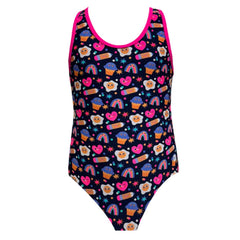 Ras Girls Candy Sport Back Swimsuit - Multi | Allens Of Kingsbury