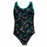 Ras Girls Gya Sport Back Swimsuit - Black/Multi