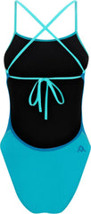 Amanzi Girls Reef Tie Back One Piece Swimsuit - Blue