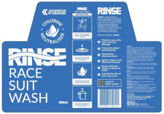 Rinse Race Suit Wash 500ml - Blue | Allens Of Kingsbury