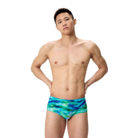 Speedo Mens ML Printed 13.5cm Brief - Sunset Grove/Green | Allens Of Kingsbury 1200