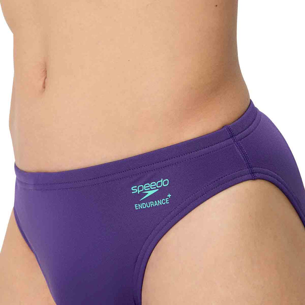 Speedo Mens ML Solid Brief - Acai Purple | Allens Of Kingsbury