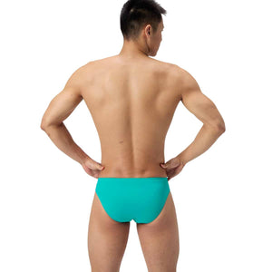 Speedo Mens ML Solid Brief - Turquoise Gem/Hyper Yellow | Allens Of Kingsbury