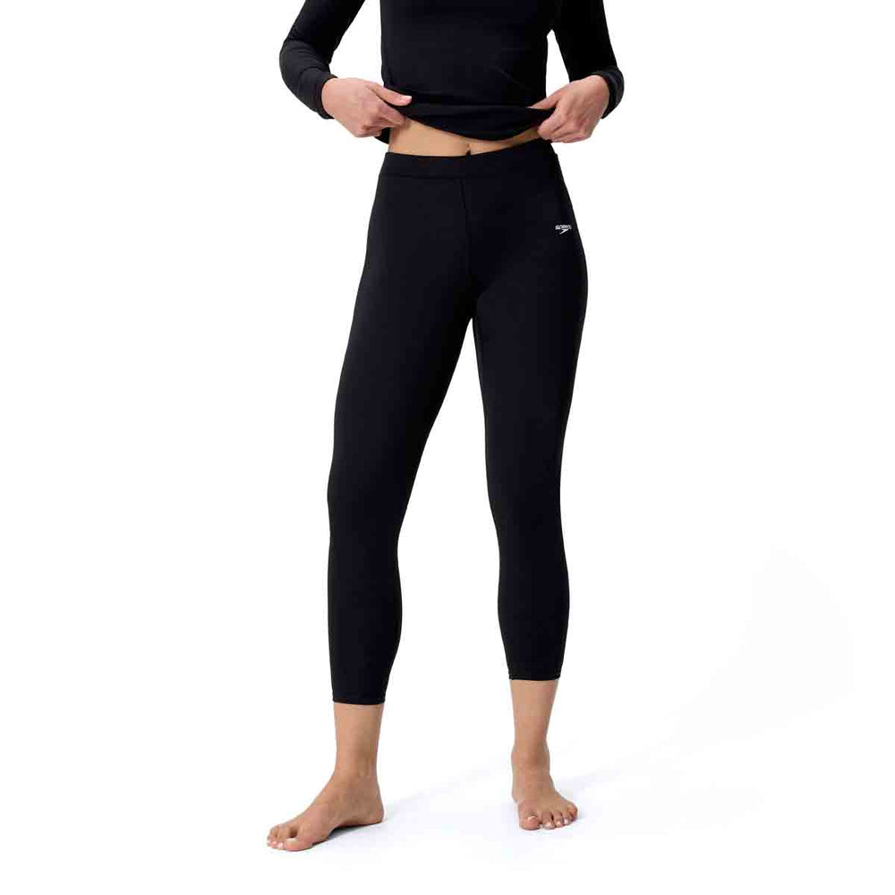 Speedo Womens Endurance+ Swim Legging - Anthracite | Allens Of Kingsbury