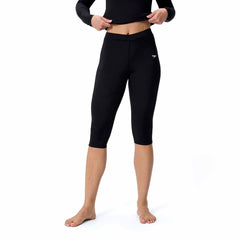 Speedo Womens Endurance+ Three Quarter Swim Legging - Anthracite | Allens Of Kingsbury
