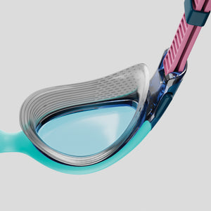 Speedo Biofuse 2.0 Female Fit Goggle - Blue/Pink | Allens Of Kingsbury