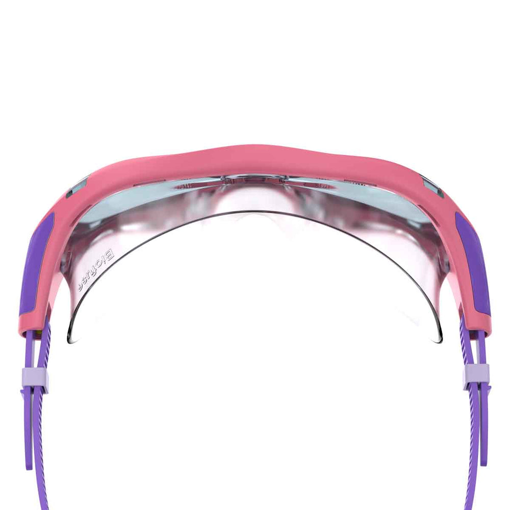 Speedo Biofuse 2.0 Junior Mask - Pink Lemonade/Steel | Allens Of Kingsbury