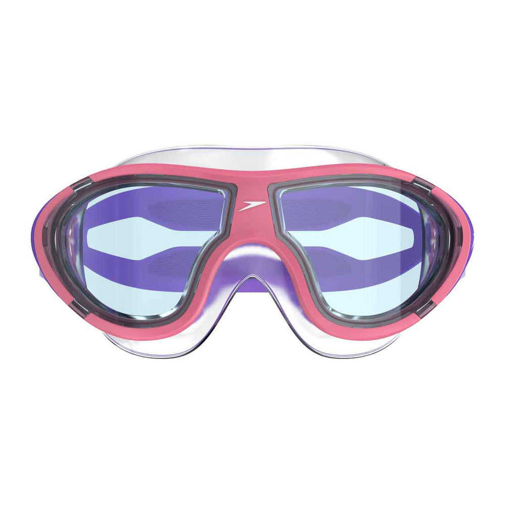 Speedo Biofuse 2.0 Junior Mask - Pink Lemonade/Steel | Allens Of Kingsbury