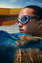 Speedo Biofuse 2.0 Mirror Female Fit Goggle - Blue/Purple | Allens Of Kingsbury