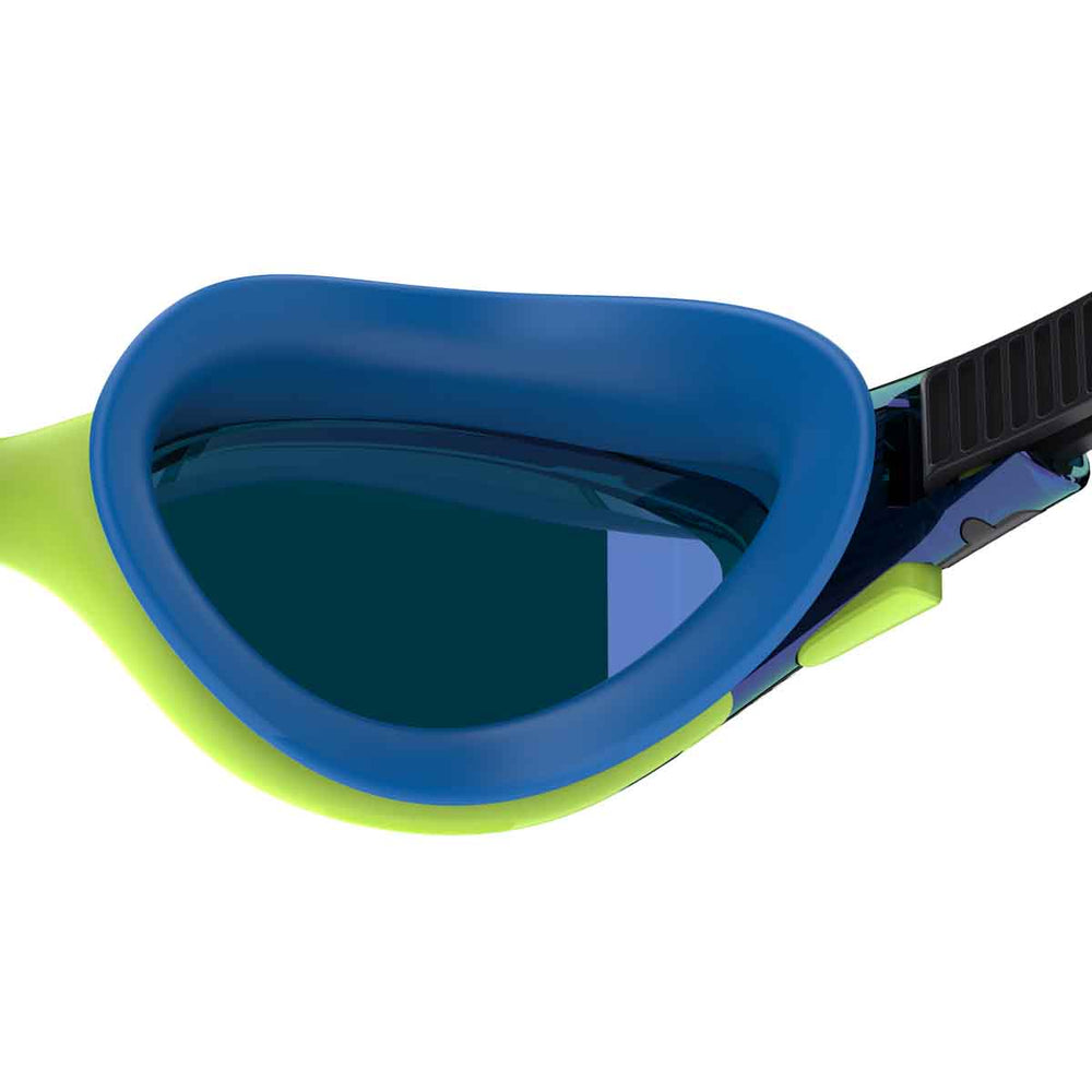 Speedo Biofuse 2.0 Mirror Goggle - Electric Lime/Cobalt/Iris Mirror | Allens Of Kingsbury