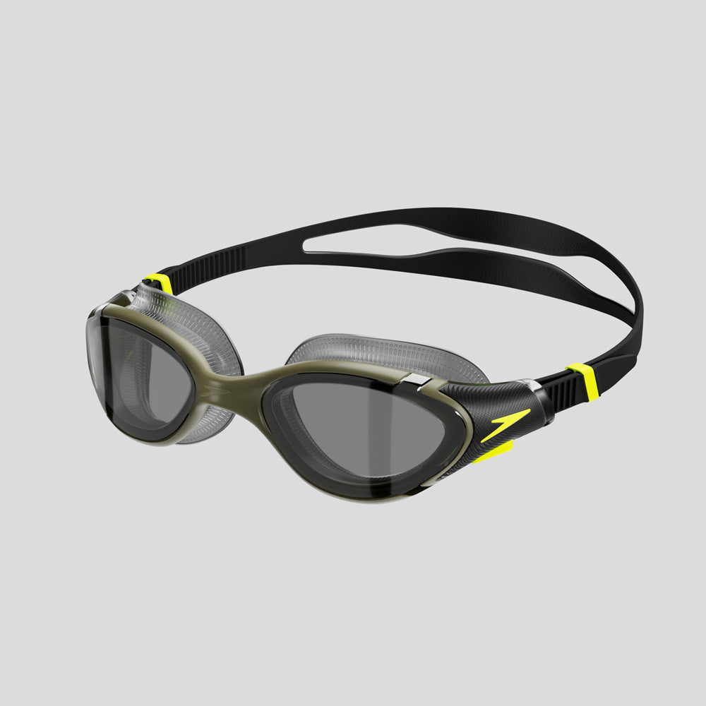 Speedo Biofuse 2.0 Polarised Goggle - Black/Green | Allens Of Kingsbury
