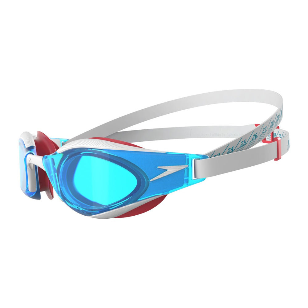 Speedo Fastskin Hyper Elite - Flame Red/Bolt/Aqua Blue | Allens Of Kingsbury