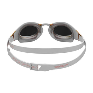 Speedo Fastskin Hyper Elite Mirror Goggle - White | Allens Of Kingsbury
