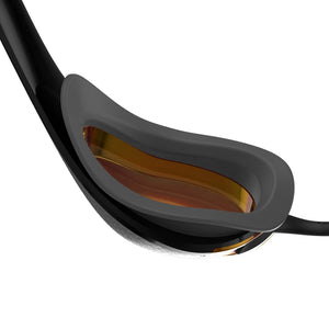 Speedo Fastskin Pure Focus Mirror Goggle - Black | Allens Of Kingsbury