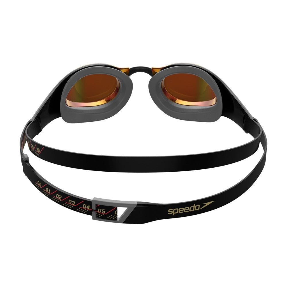 Speedo Fastskin Pure Focus Mirror Goggle - Black | Allens Of Kingsbury