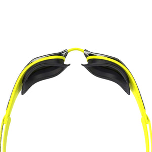 Speedo Fastskin Pure Focus Mirror - Hyper Yellow/Smoke/Silver Mirror | Allens Of Kingsbury