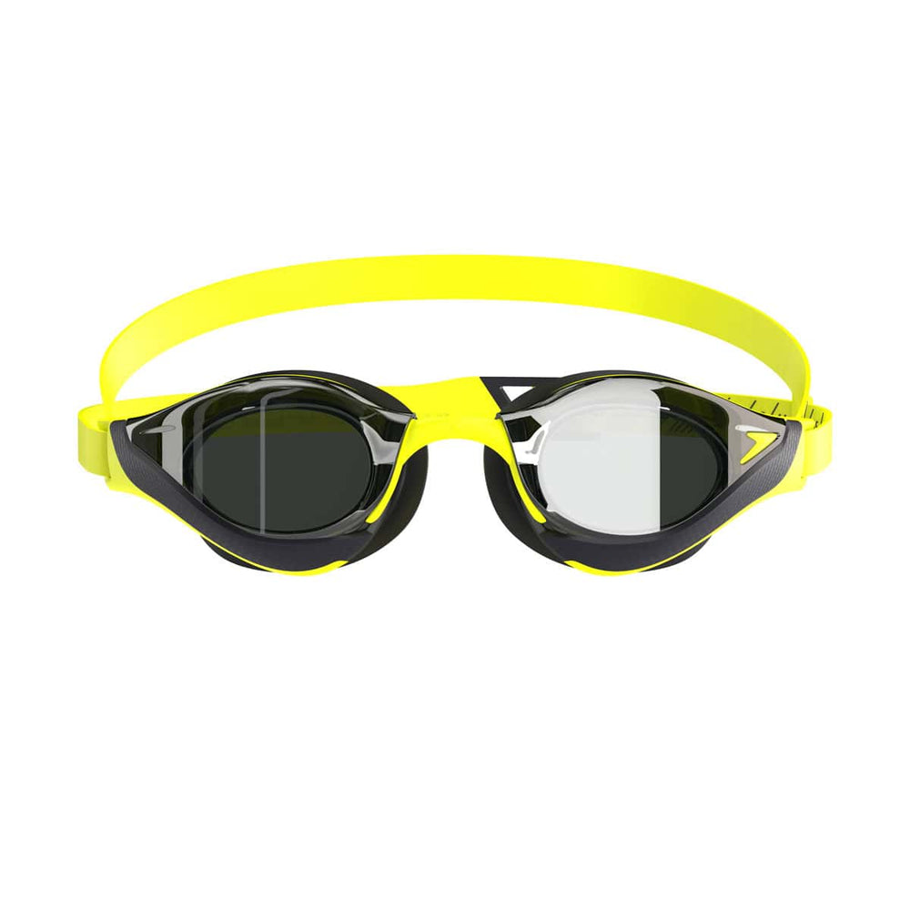 Speedo Fastskin Pure Focus Mirror - Hyper Yellow/Smoke/Silver Mirror | Allens Of Kingsbury