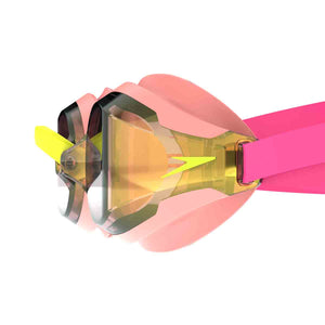 Speedo Fastskin Speedsocket 2.0 Mirror Goggle - Green/Pink | Allens Of Kingsbury