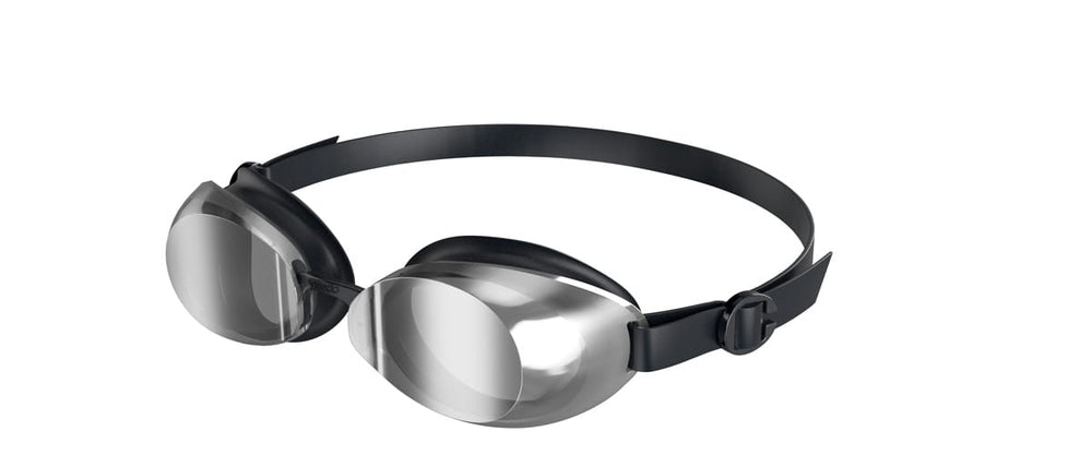 Speedo Jet 2.0 Mirror Goggle - Black/Silver | Allens Of Kingsbury